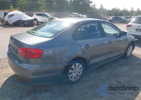 2014 Volkswagen Jetta 2.0L S из США, поврежденный, VIN 3VW1K7AJ3EM441959